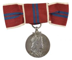 A Coronation Medal 1953, attributable to Lady Row, wife of Commander Sir Philip J. Row, K.C.V.O.,