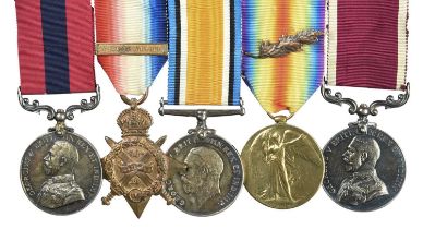 The Mesopotamia D.C.M. group of five medals to Warrant Officer 2nd Class Philip Joseph Finucane, 1st