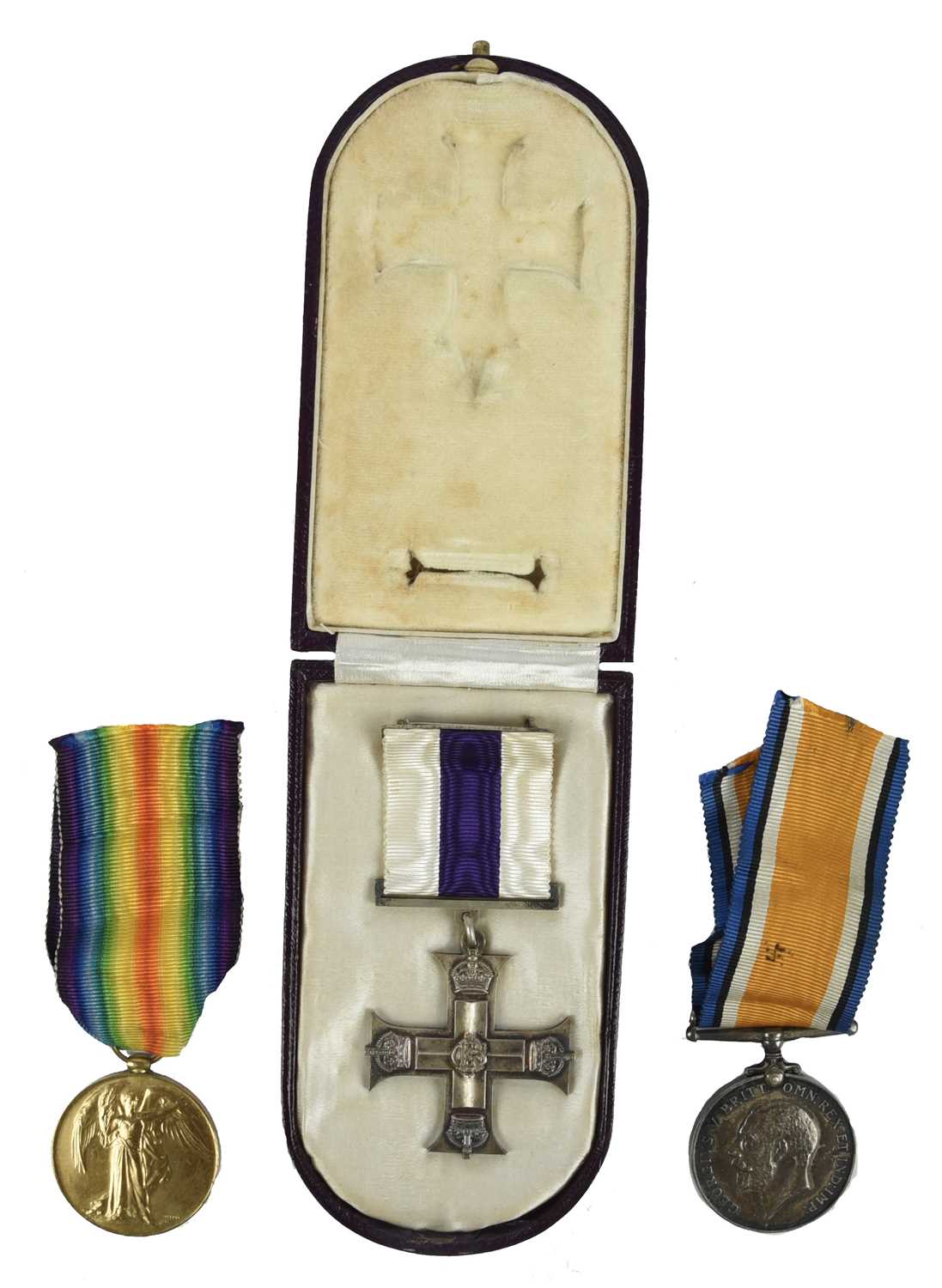 The Great War Hundred Days Offensive Military Cross group to 2nd Lieutenant Frank Edward Taylor, 1/