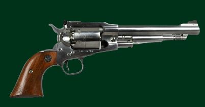 Ƒ Ruger: a .44 'Old Army' six-shot percussion revolver, serial number 145-26719, stainless steel,