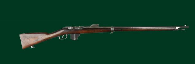 An 11.3X51mmR Dutch Model 1871-88 Beaumont-Vitali bolt action service rifle, serial number 767,