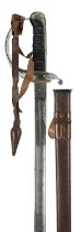 De Rothschild family: a British 1887 pattern heavy cavalry officer's undress sword, George V, etched