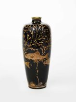 A Pilkington's Lancastrian vase by Richard Joyce, dated 1915, slender, shouldered cylindrical