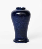 A Ruskin Pottery stoneware vase by William Howson-Taylor, dated 1912, baluster form, covered in a