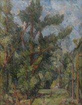 Elliott Seabrooke (1886–1950) Wooded landscape Signed ELLIOTT SEABROOKE (lower right) Oil on board