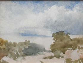 Philip Wilson Steer (1860-1942) Coastal landscape under cloudy skies Signed and dated P. W. Steer