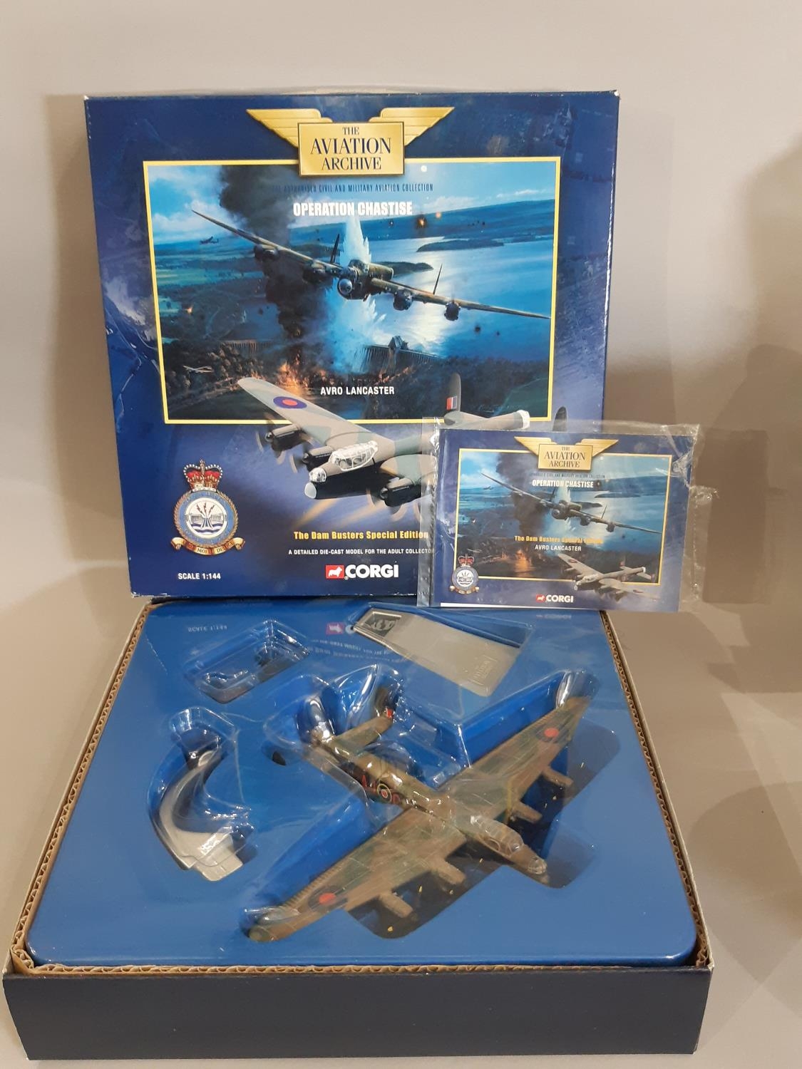 A collection of models and memorabilia associated with Lancaster and other WW2 fighter planes - Image 2 of 5