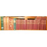 Classics including works by Bronte, Jane Austen, Mrs Gaskell, Dickens and others, 32 volumes