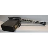 A clarinet by Runall Carte & Co Ltd, The Sonata with travel case