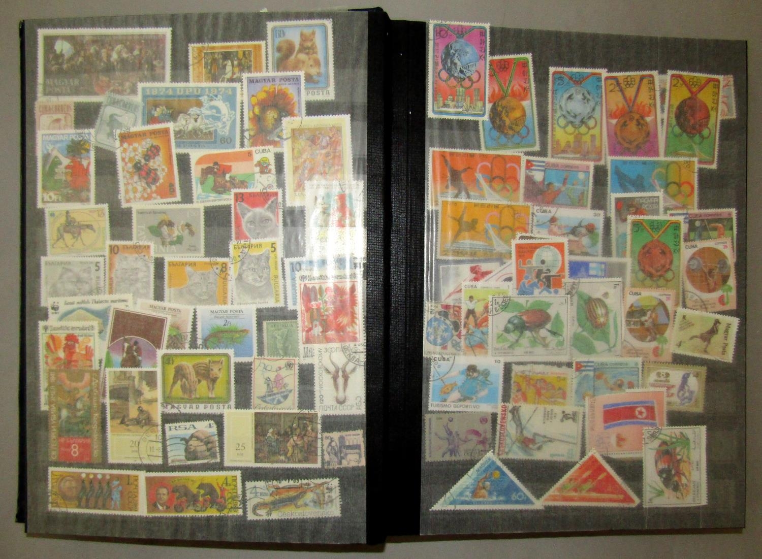 Two albums of FDCs, late 1980/90 period, a stockbook, further collection of miscellaneous - Image 5 of 5