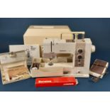 Vintage Bernina Matic 910 Electronic sewing machine (1980's) with instructions, case and extensive