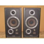 A pair of Wharfdale E Twenty speakers