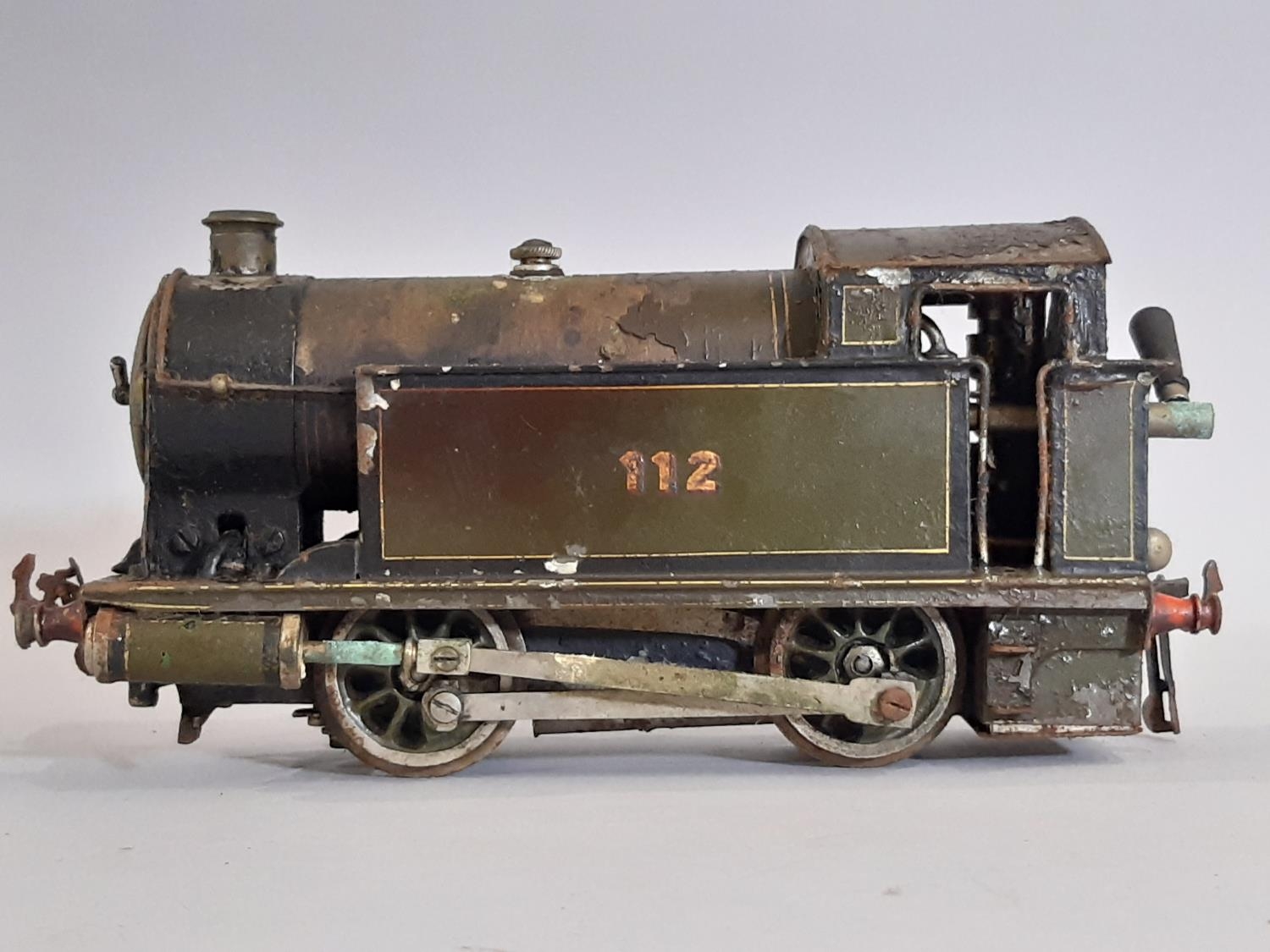 Interesting collection of vintage live steam engines including a 0 gauge 0-4-0 locomotive by Bing - Image 2 of 11