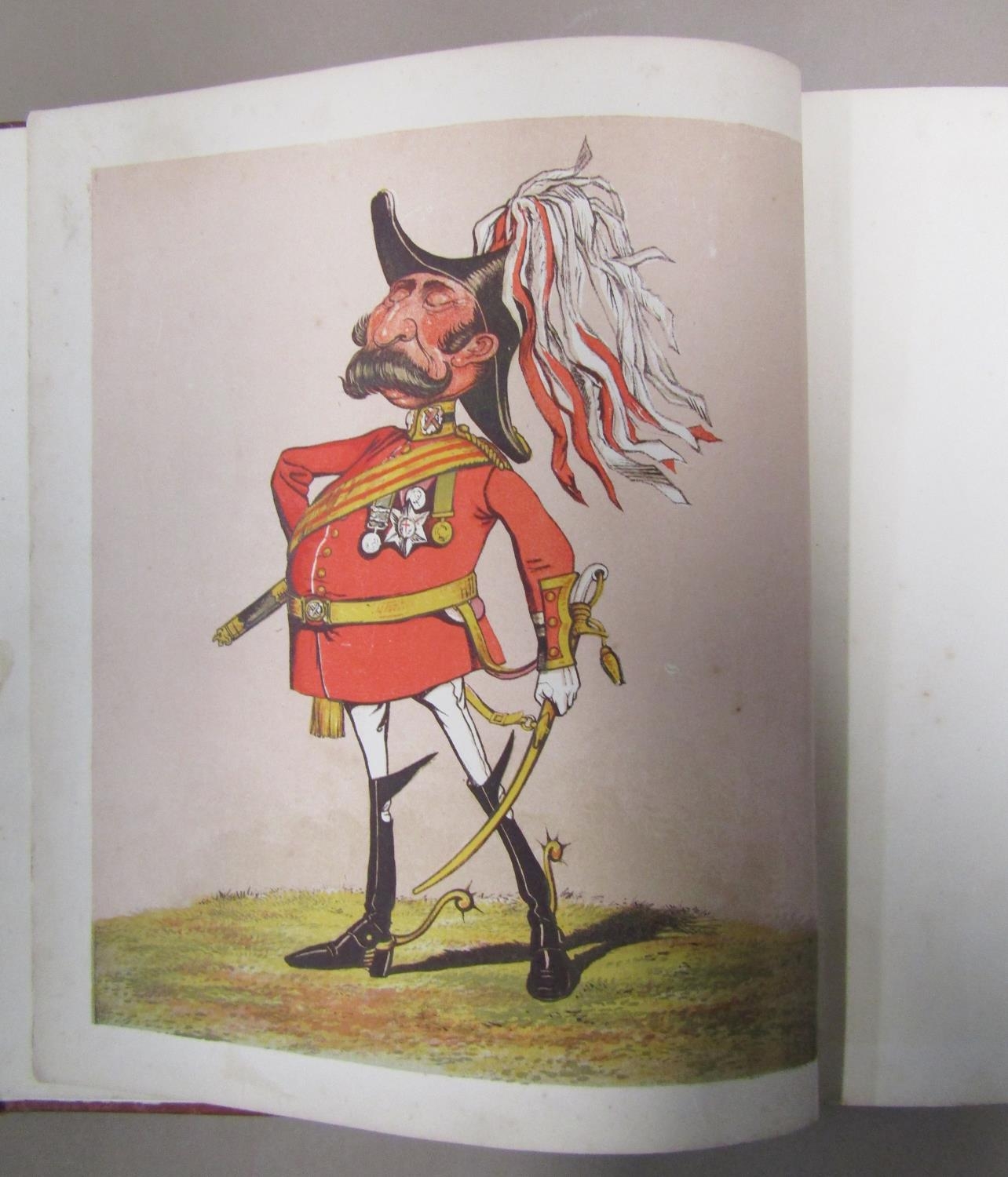 Army & Navy Drolleries by Captain Seccombe circa 1890, humorous coloured illustrations - Image 3 of 3