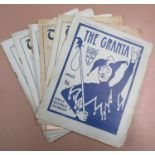 Six editions of The Cambridge Granta magazine, circa 1920/21, a Victorian children's book Familiar