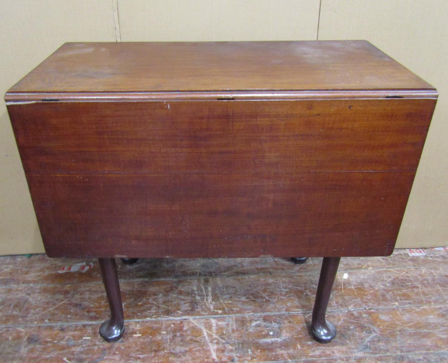 A Victorian mahogany partners desk with inset leather top, each side fitted with six drawers and a - Image 4 of 6