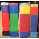 JK Rowling - Harry Potter four volumes to include The Deathly Hallows, Half Blood Prince, The