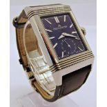 Jaeger-LeCoultre Reverso Tribute (small seconds) gentleman's wristwatch, reference Q3978480,