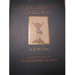 A. A. Milne - A Gallery of Children 1925, illustrated by Saida (H Willebeek Le Mair)
