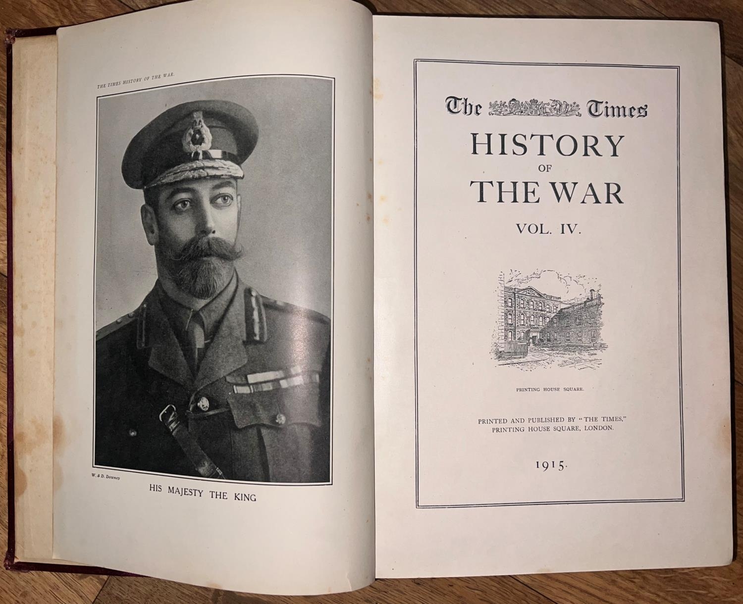 WWI Interest - The Great War, ten volumes, The Times History of the War, etc - Image 4 of 6