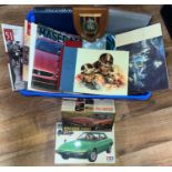A large quantity of Bonham's catalogues relating to automobile auctions, etc