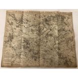 J. COVENS & C. MORTIER - Map of the Viscounty of Paris (published by Guillaume de L'Isle 1675-1726):