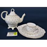 A quantity of miscellaneous ceramics to include various meat plates, tea cups, saucers, etc