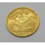 Half sovereign dated 1899