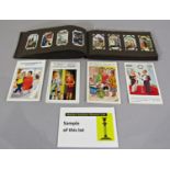 A collection of vintage postcards, British topographical, humorous portraits, etc, together with a