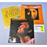 Collection of vinyl LPs to include Glenn Campbell, Tom Jones, Aretha Franklin and others, together
