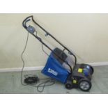 A MacAllister MRS1400 electric scarifier and raker, 1400w, virtually unused