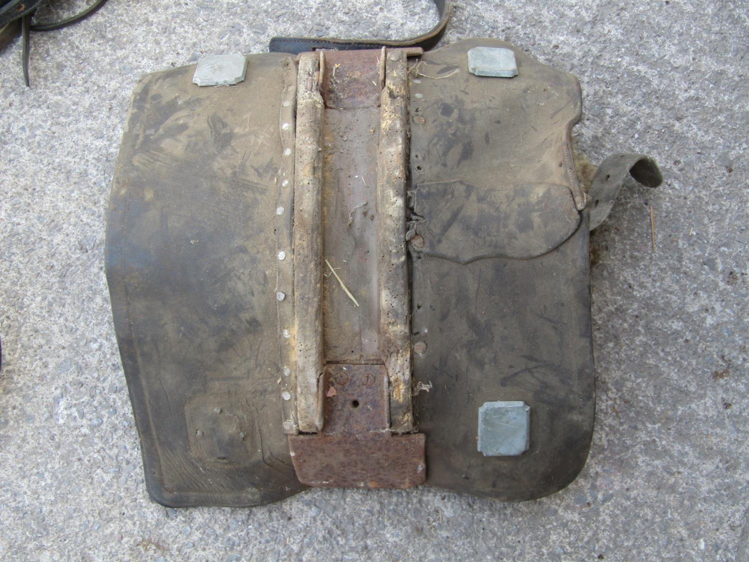 A quantity of horse harness/tack including a quantity of leather strap, blinkers, collars, etc, - Image 11 of 11