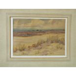 Five Watercolours to Include: Clifford George Blampied (1875-1962) - Beach Landscape, signed lower