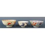 Eight Chinese Porcelain Bowls and a Dish (18th Century and later) to Include: Song style bowl with