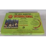 A vintage Subbuteo football game - International edition, almost complete