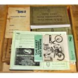 BSA Motorcycle interest - A comprehensive collection of workshop manuals and replacement part