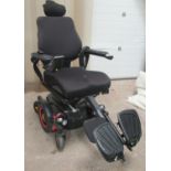 Permobil M3 Corpus powered wheelchair complete with charger, users manual and attachments (Executors