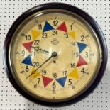 Reproduction RAF operations room sector wall clock with fusee movement