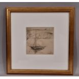 Henry Rayner (1902-1957) - Early 20th century drypoint etching on paper, signed in print lower