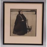 William Nicholson (1872-1949) - 'Queen Victoria', lithograph in colours, 22 x 23 cm, mounted, framed