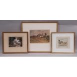 (British School, 19th-20th Century) Three Watercolours by Different Artists to Include: William