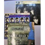 A collection of vinyl LP's including The Beatles, Rod Stewart, ELO, The Byrds, etc, 33 LP's