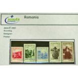 Four volume world collection on the theme of scouting. A lifetime collection comprising stamps,