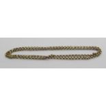 9ct belcher link chain necklace, 8.7g