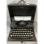 A Vintage Portable Royal Typewriter, still in working order, ink ribbon still printing, with it’s