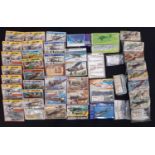 42 model aircraft kits, mainly 1:72 scale including 18 vintage Airfix kits in original sealed bubble