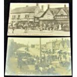 Album containing 150 postcards, mostly of Chipping Sodbury including cattle market scenes with