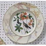 A set of eight Royal Worcester wall plates, the JJ Audubon birds of America series, limited