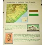 Two volume collection of Transkie appears complete 1976-1994, includes some FDC's