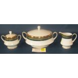 A Noritake Coventry pattern dinner, tea and coffee service, comprising graduated plates, bowls,